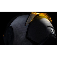 Casco Airframe Pro™ Carbon 4Tress — Talla M, amarillo/negro, brillo